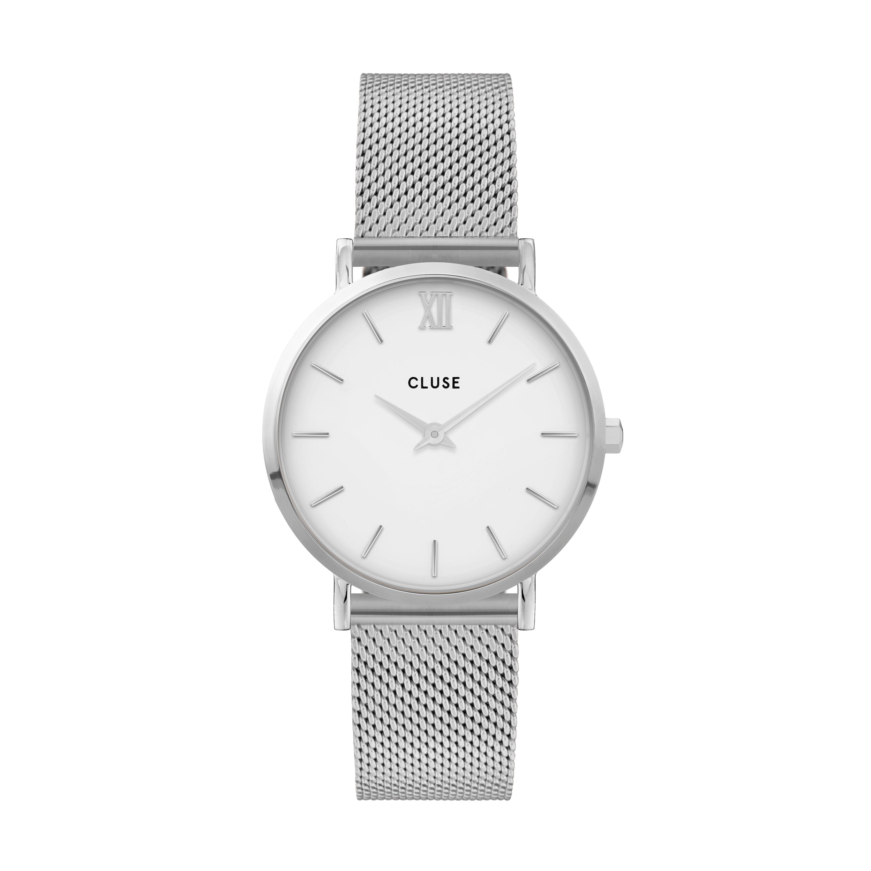 Cluse hot sale silver watch