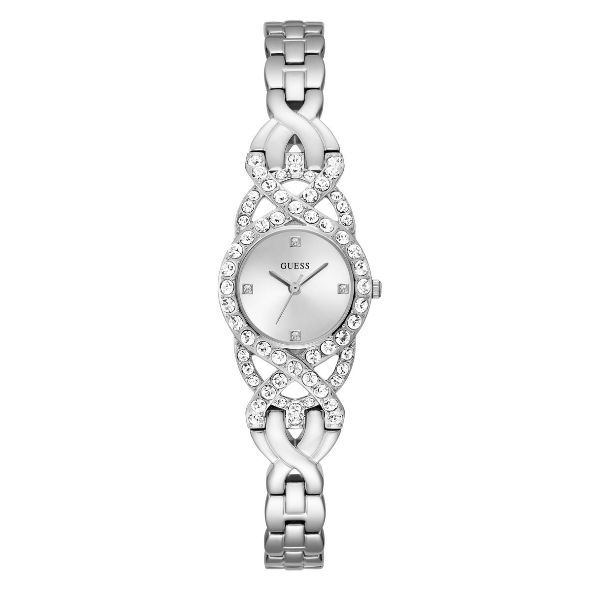 Adorn Silver Tone Watch