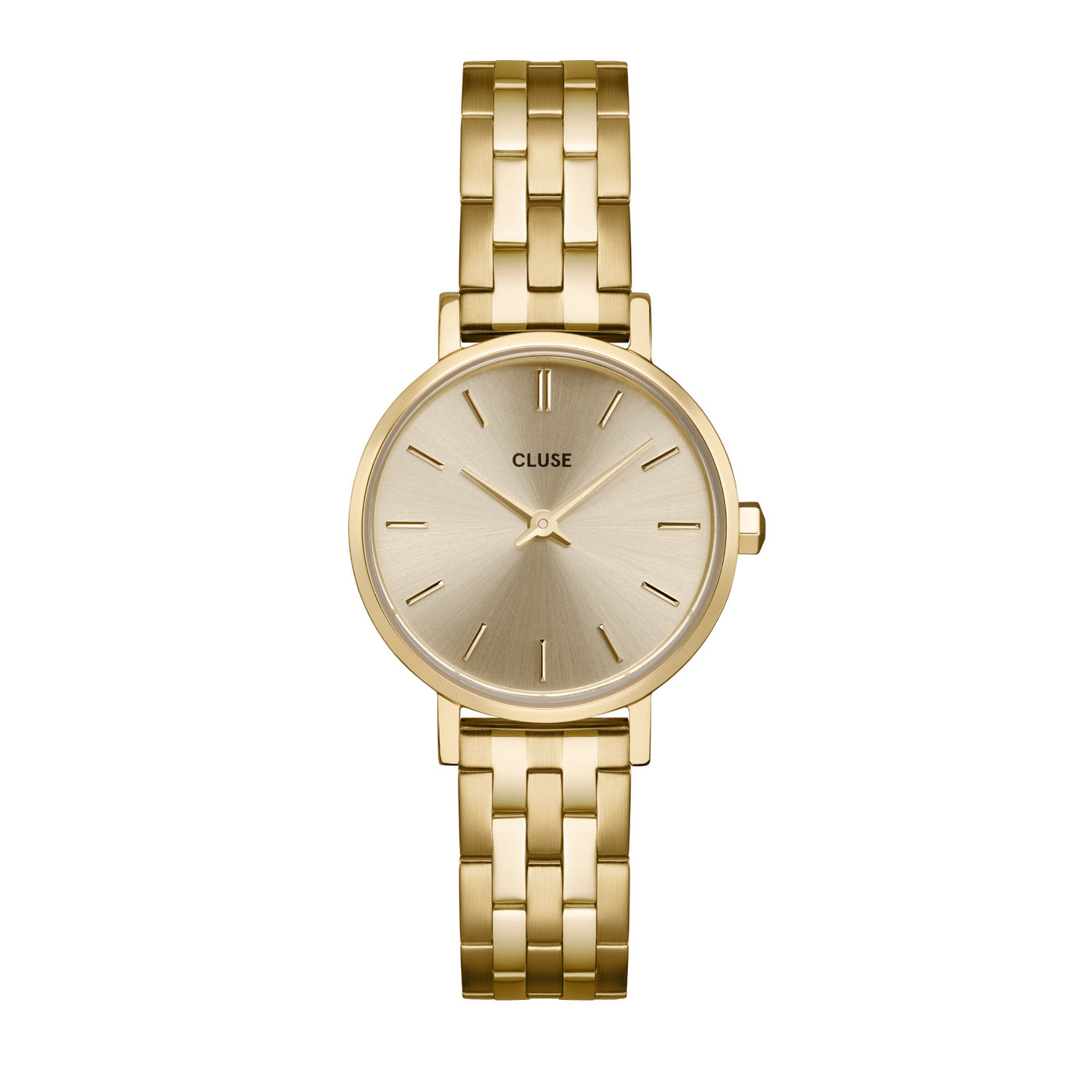 CLUSE Boho Chic Petite Full Gold Link Watch