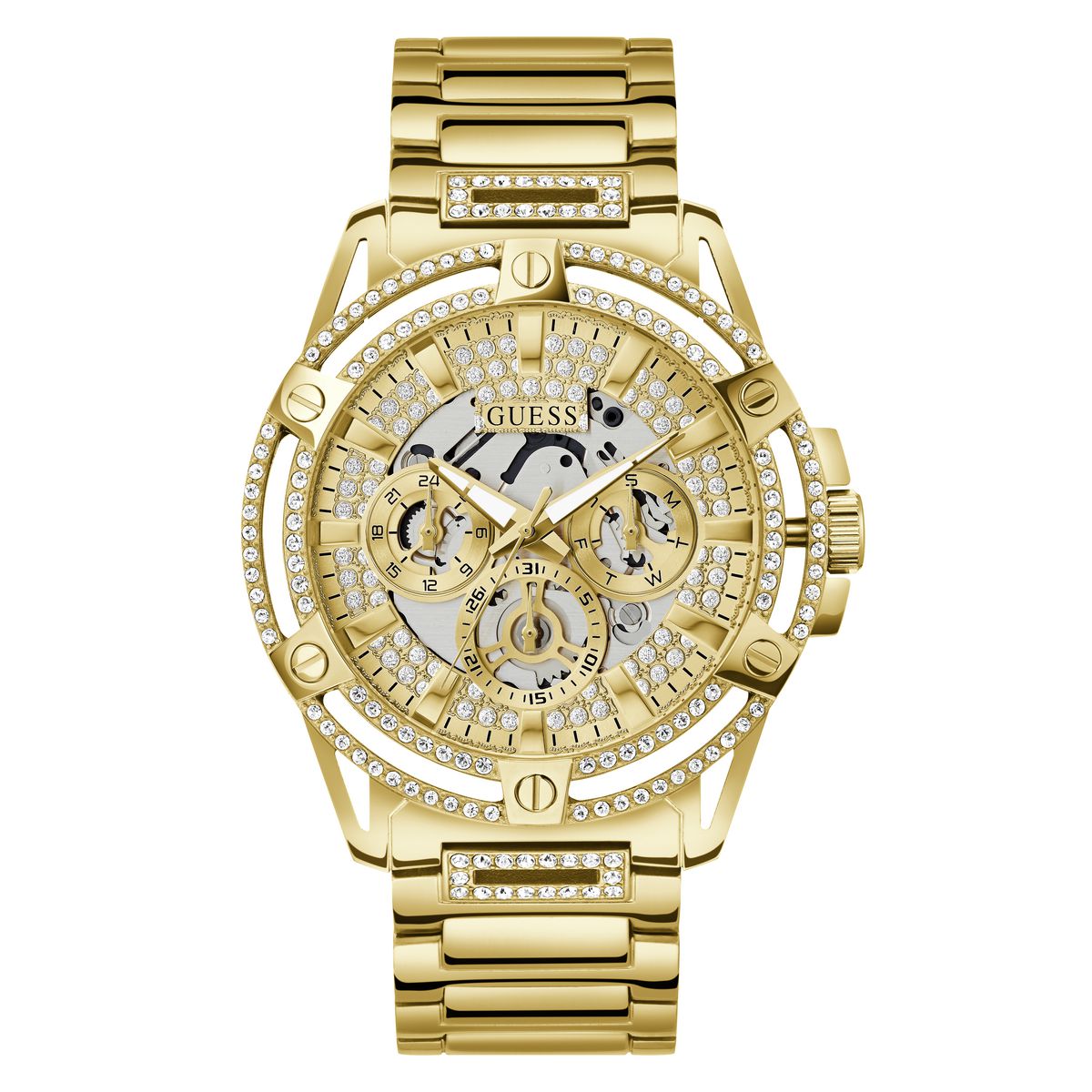 King Stainless Steel Watch in Gold