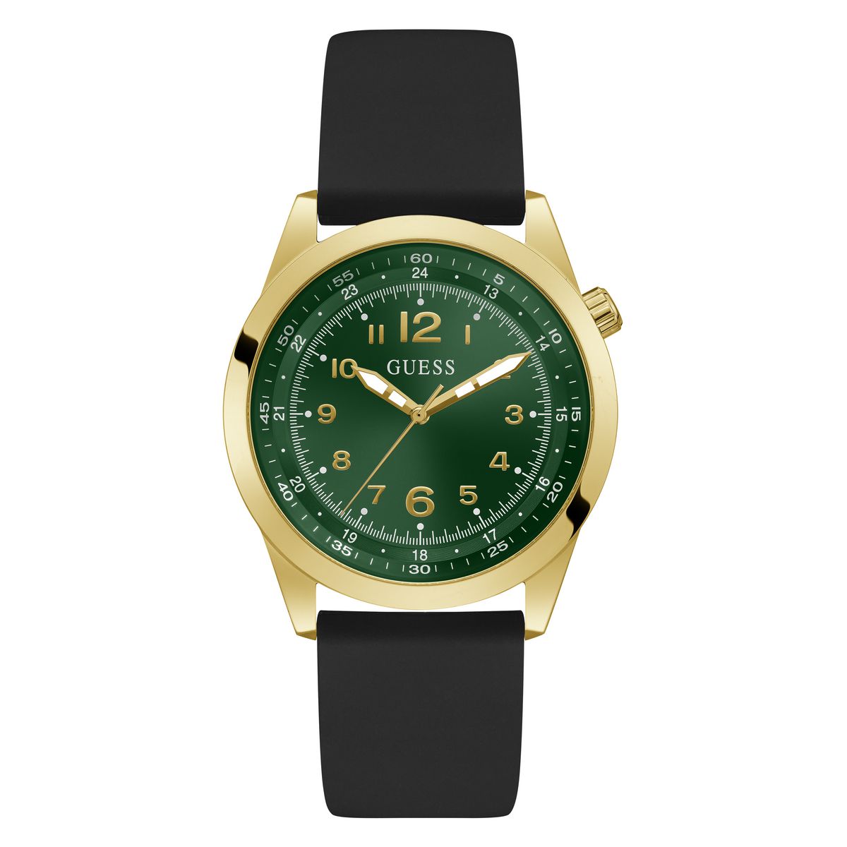 Black Gold Max Silicone Watch