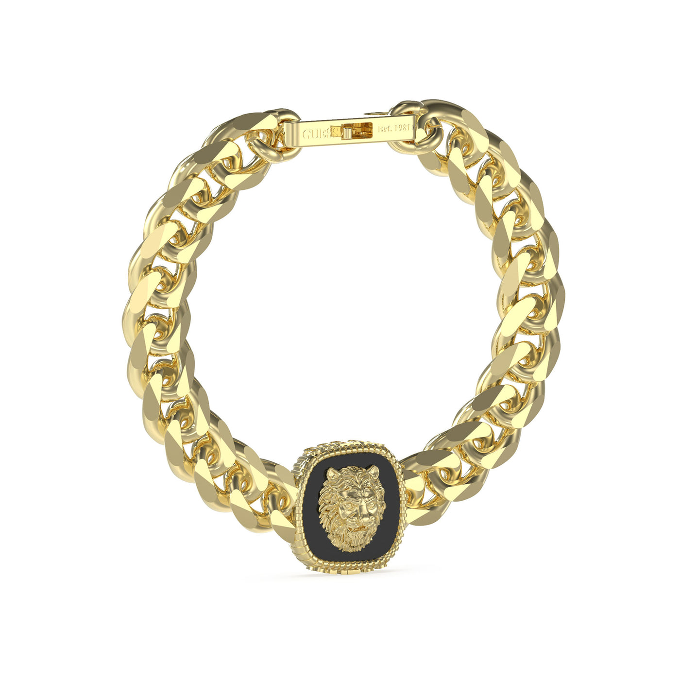 GUESS Lion 18mm Coin Bracelet