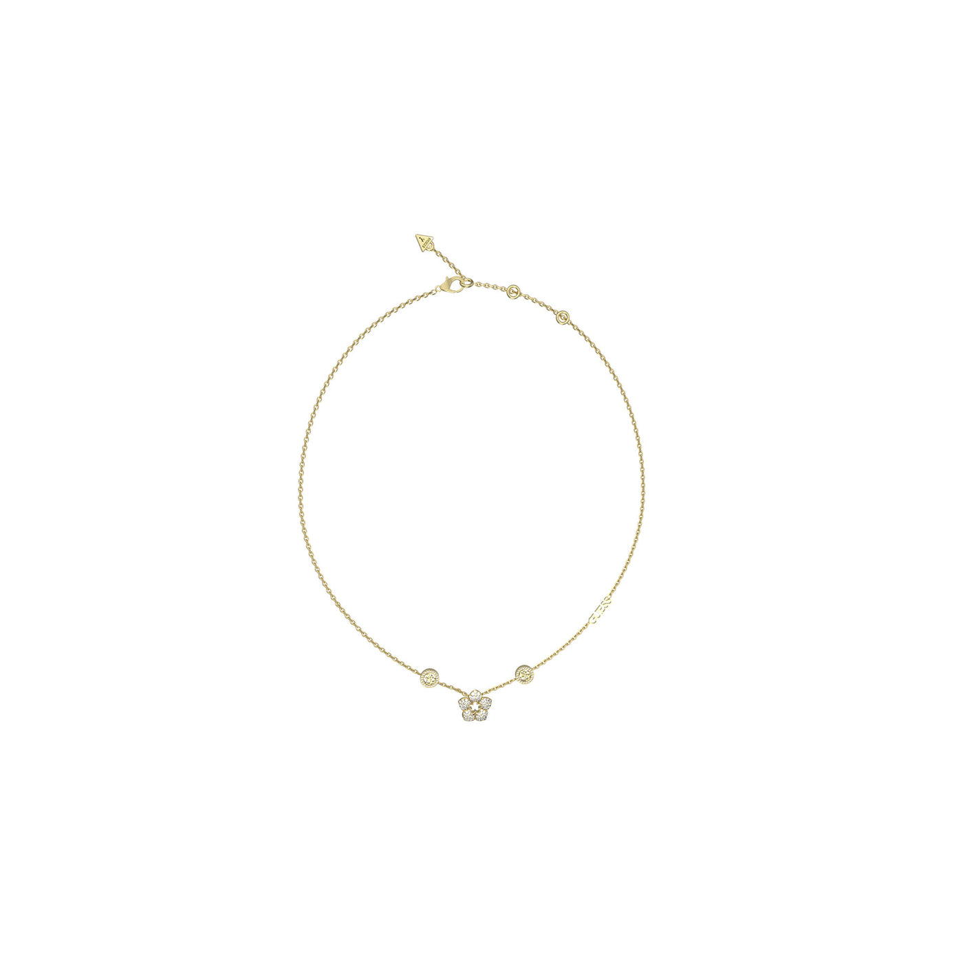 Gold-Tone Shining Winter Necklace