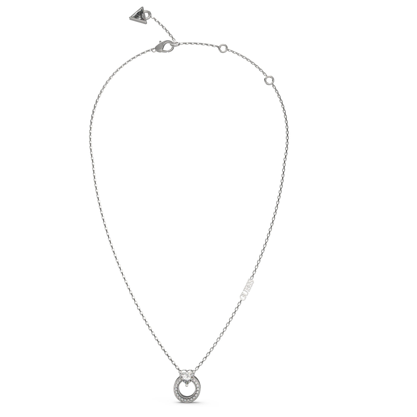 Silver-Tone M'ama Non M'ama Necklace