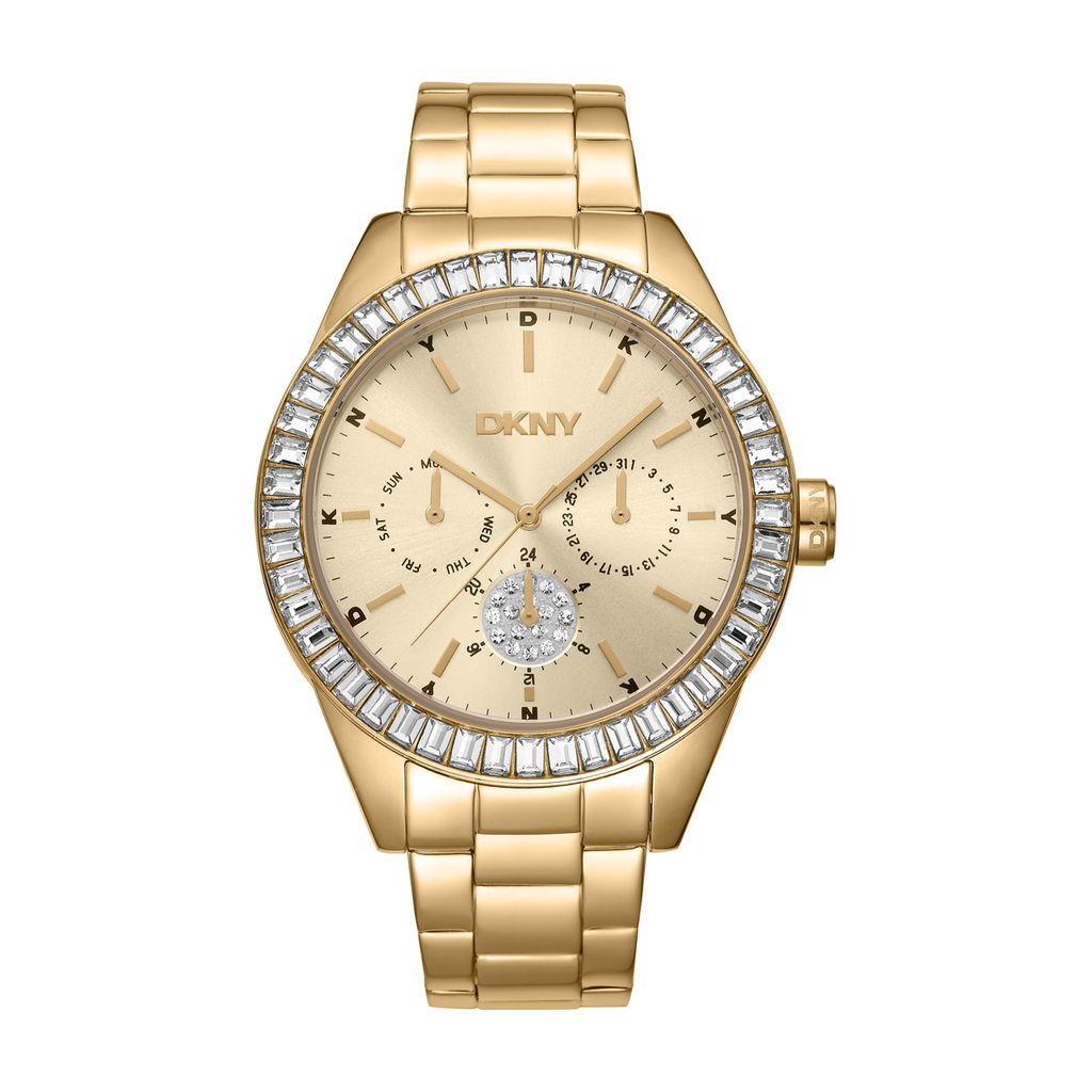 DKNY Ladies Gold Watch