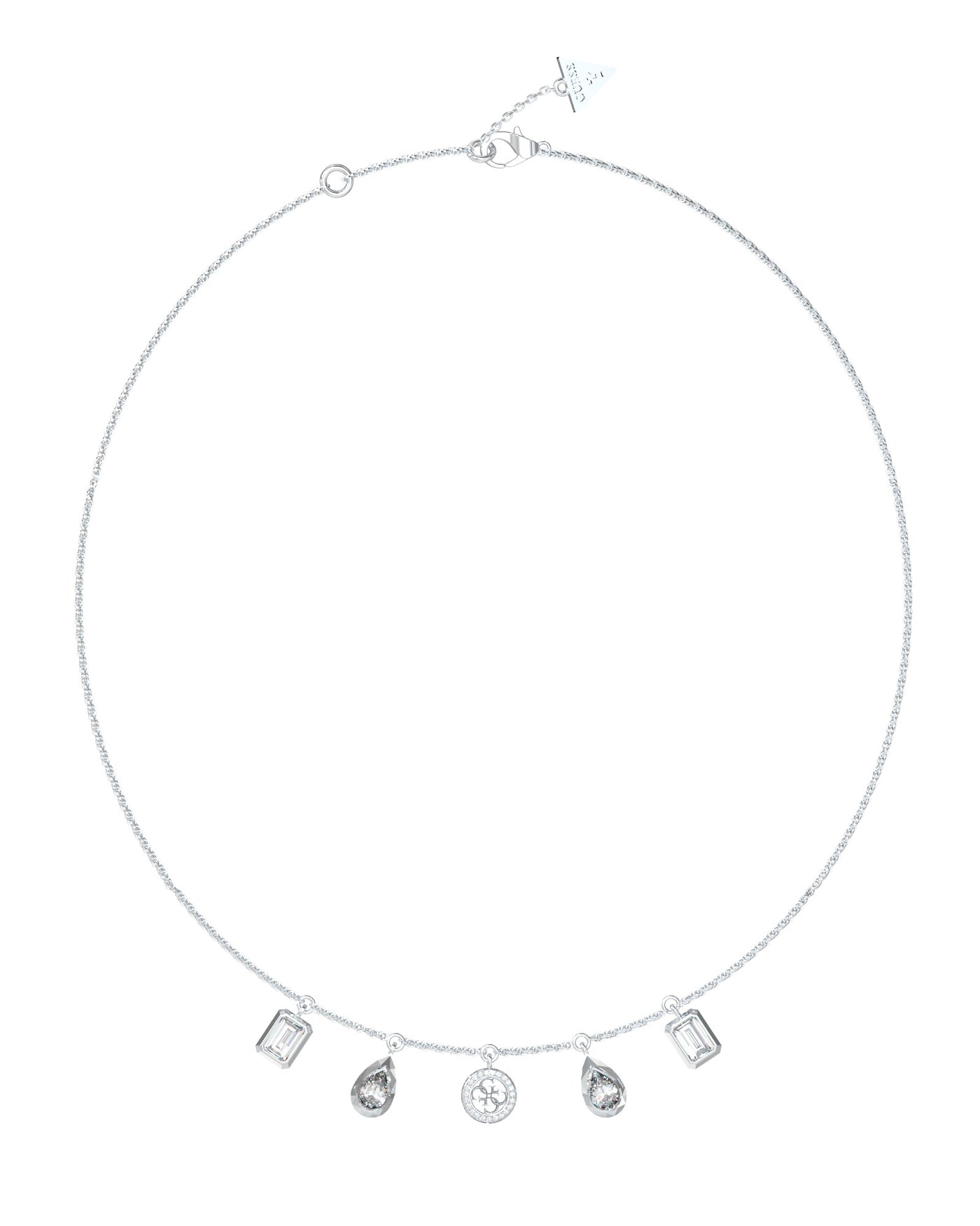 Guess ladies 40cm to 45cm 5 Charms & 4G Necklace