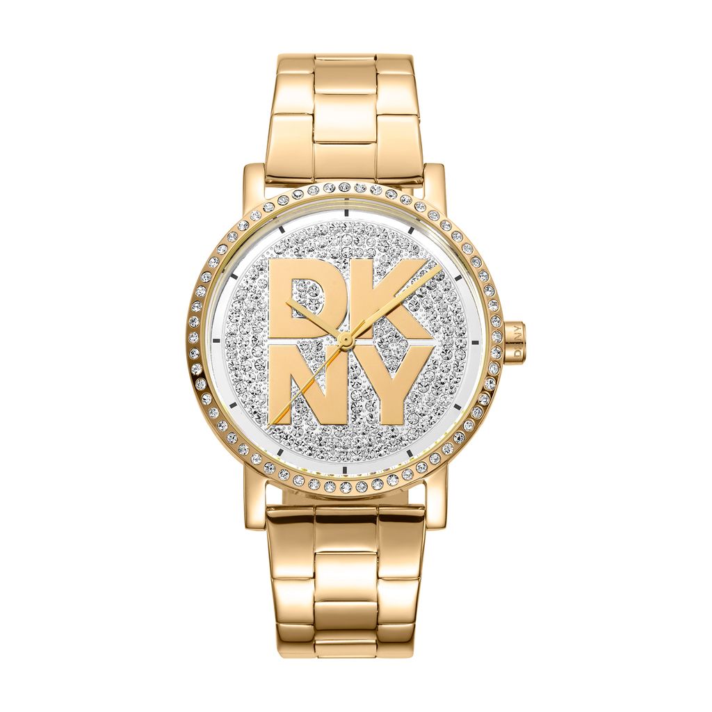 DKNY Ladies Gold Watch
