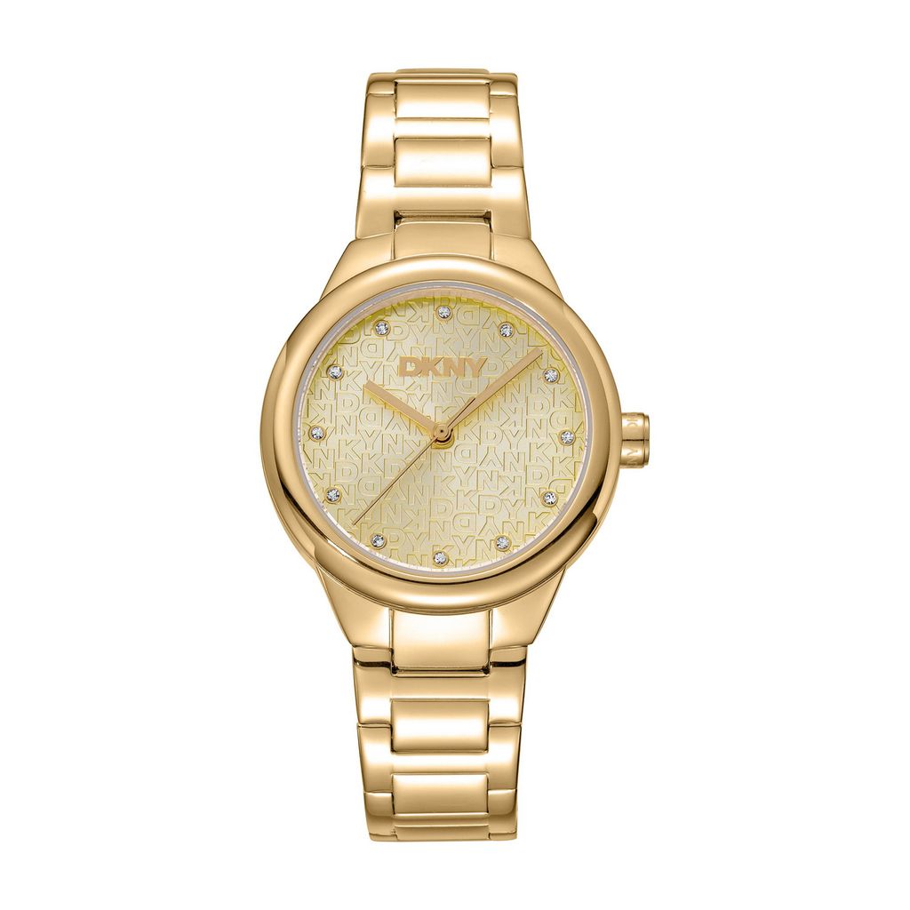 DKNY Ladies Gold Watch