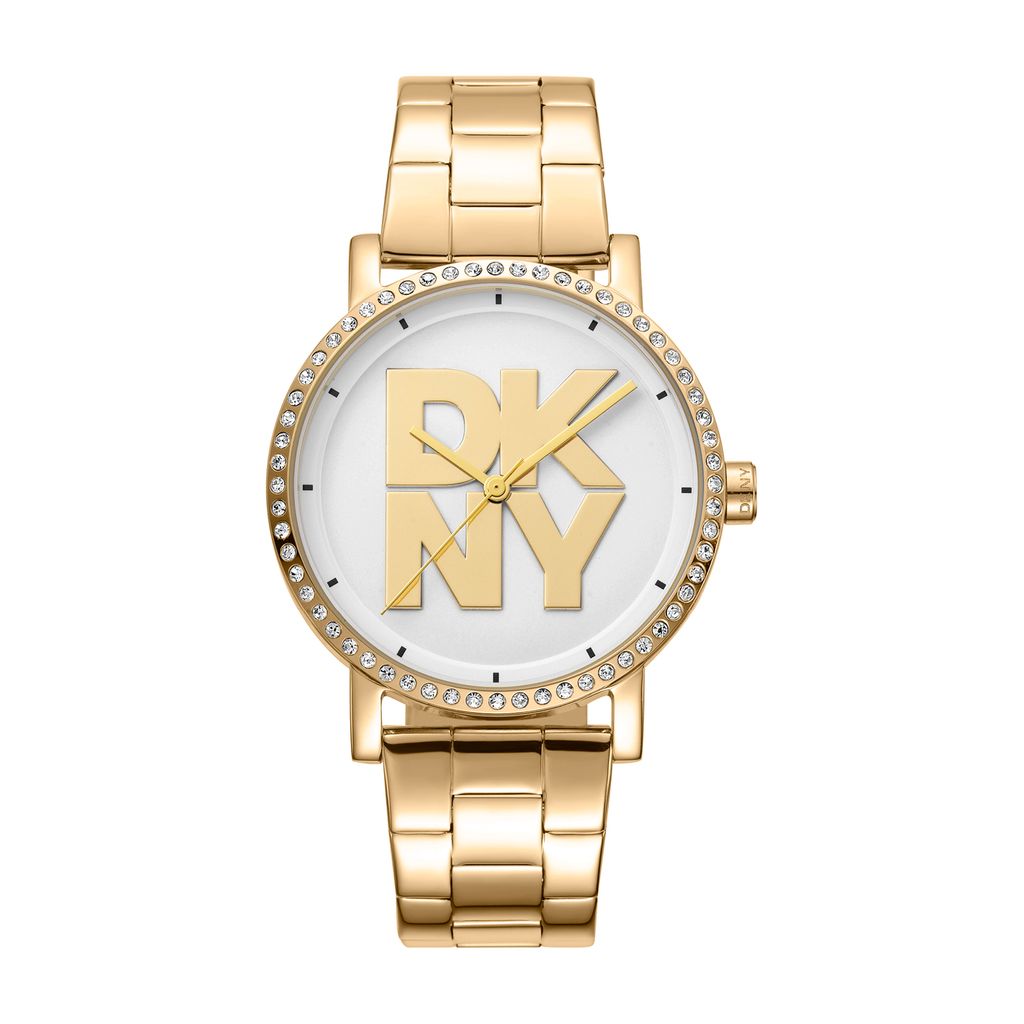 DKNY Ladies Gold Watch
