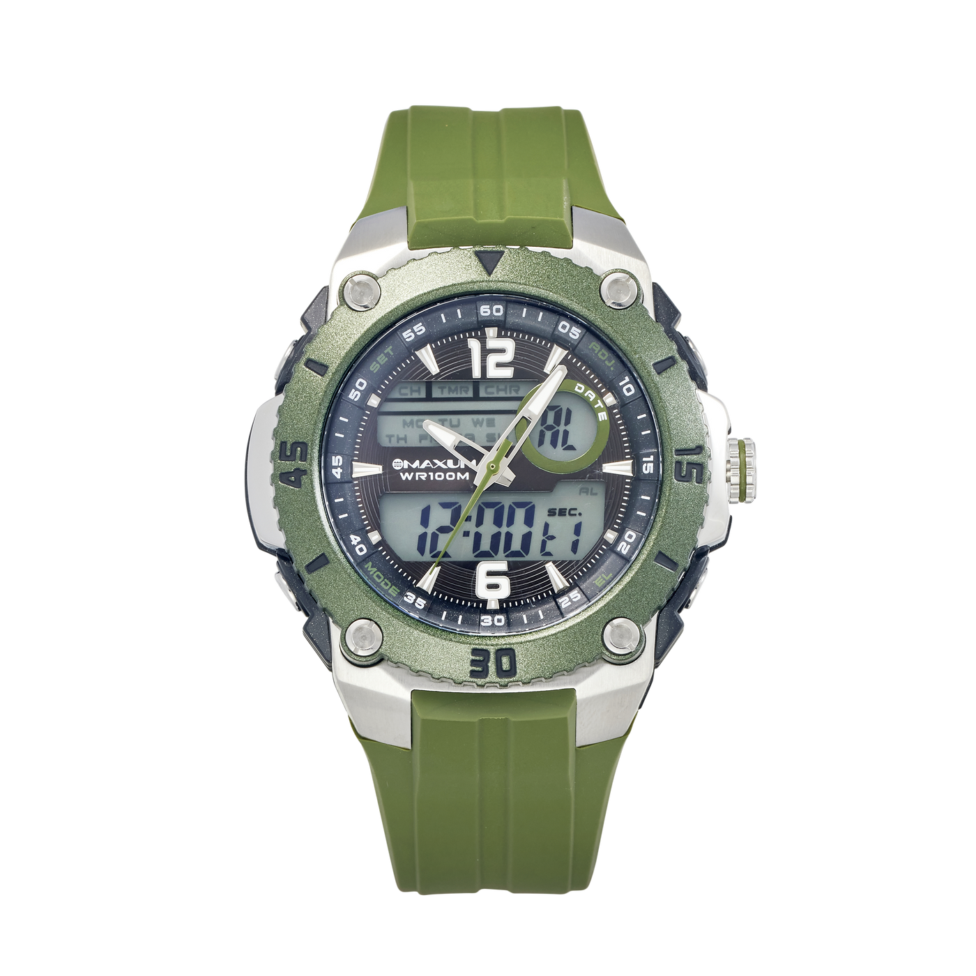 Maxum Dual Time Watch