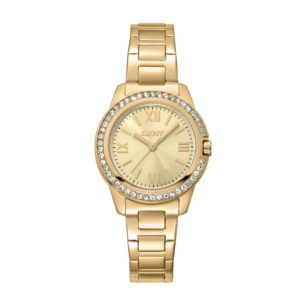 DKNY Ladies Gold Watch