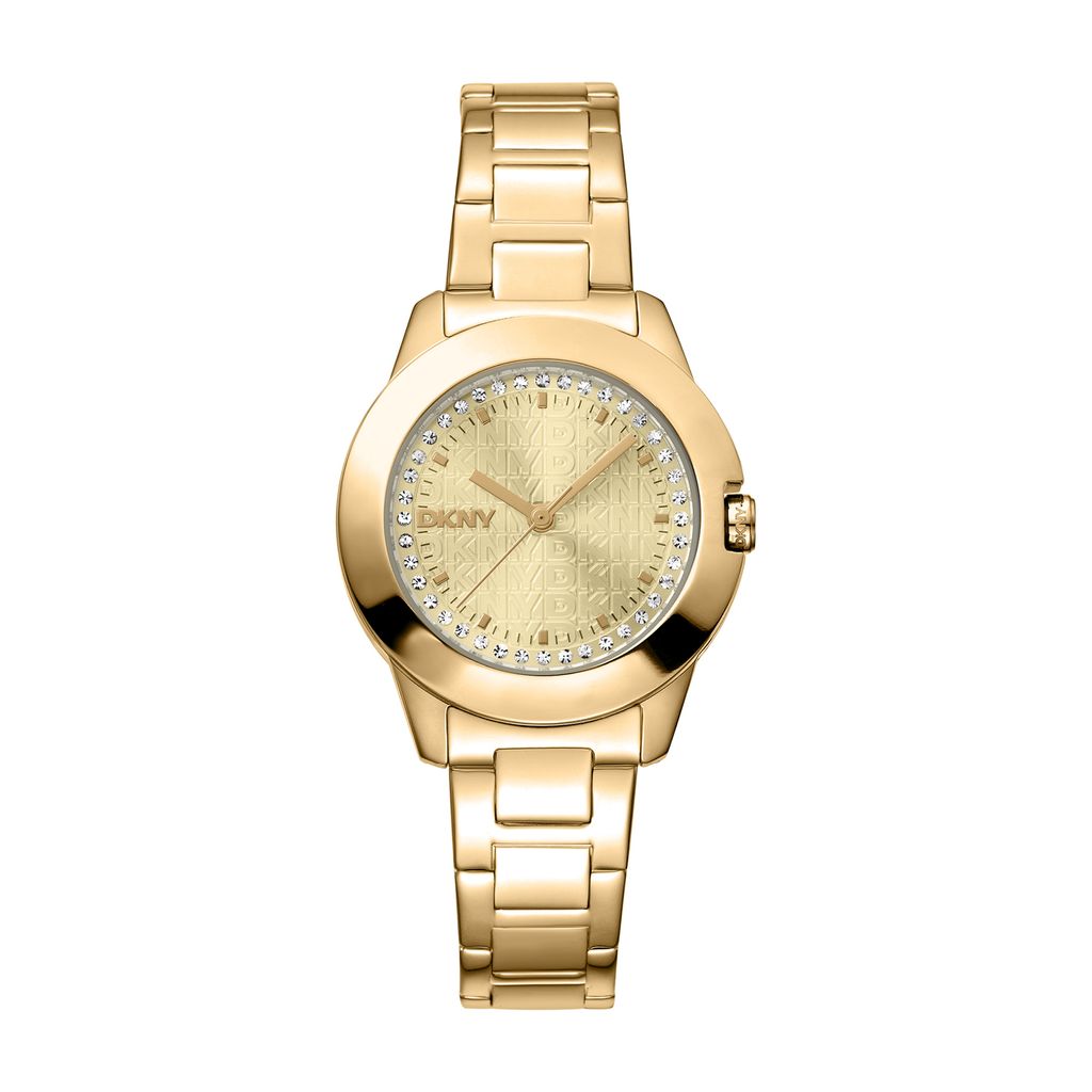 DKNY Ladies Gold Watch